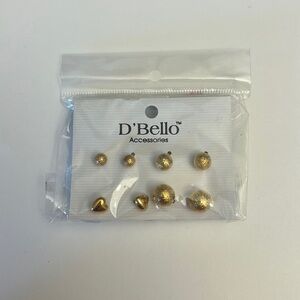 Gold Earring Studs